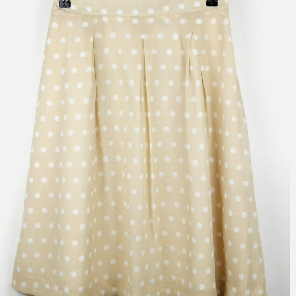 Ann Taylor Polka Dot Skirt